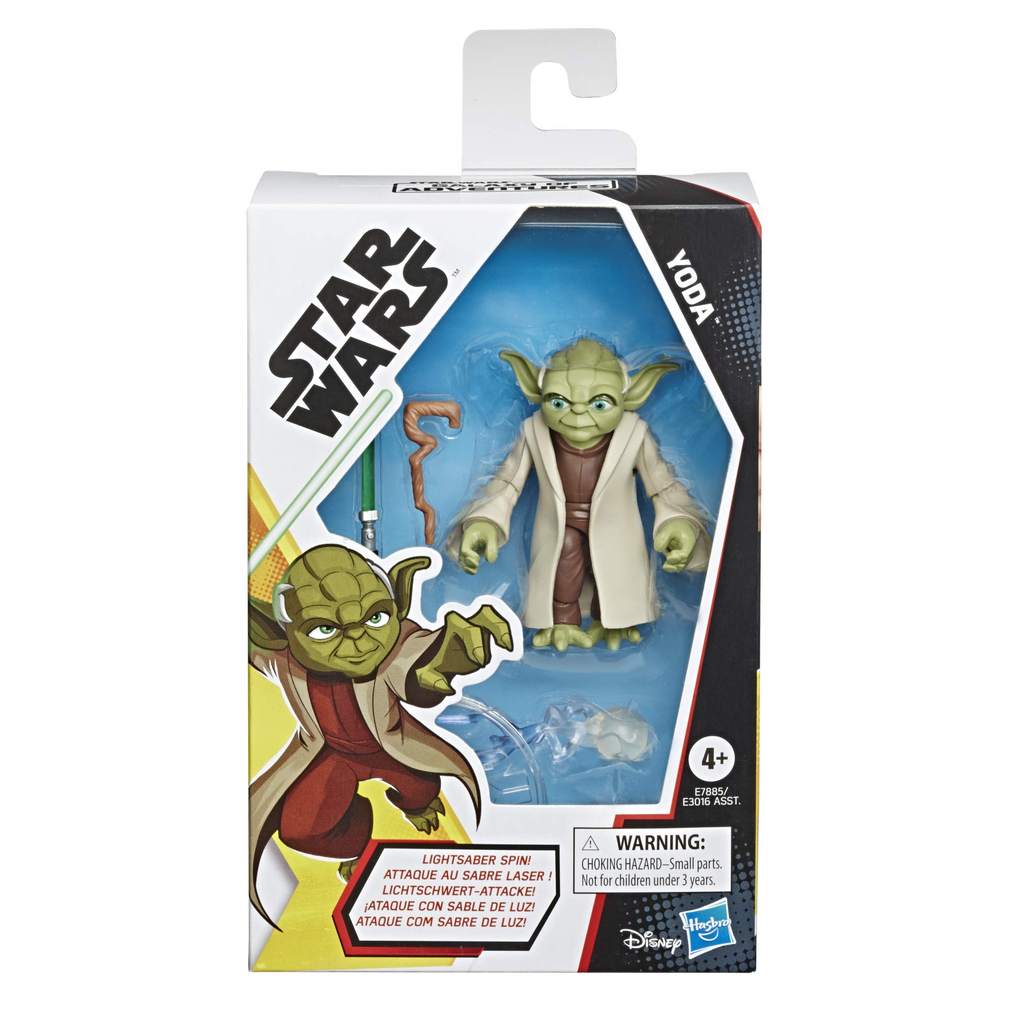 Star Wars Galaxy of Adventures Yoda Action Figure